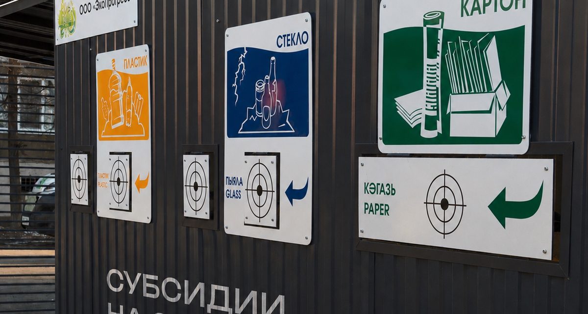 Предприниматели Казани могут получить до 1 млн рублей на создание пунктов сбора вторсырья